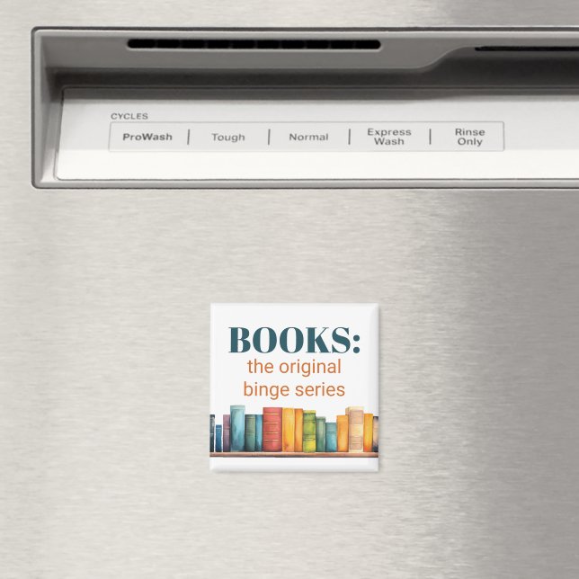 Imã Livro de Leitura de Amizade Engraçado Personalizad (In Situ (Dishwasher))