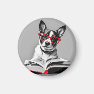 Imã Livro de Leitura de Cães