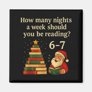 Imã Livro de Natal da Árvore de Leitura Divertida – Le