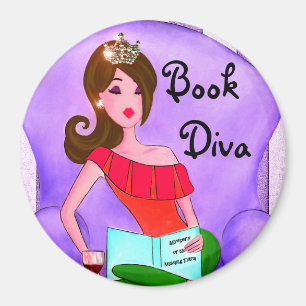 Imã Livro Diva