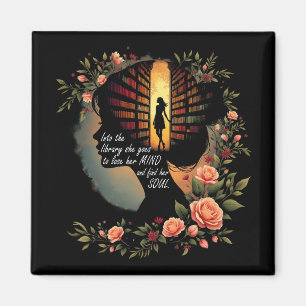 Imã Livro Leitura Livro do Videário Sobre Mulheres Rap