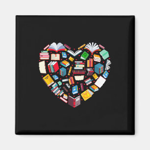 Imã Livro Lover Bibliotecário Livros de Livros de Livr