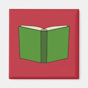 Imã Livro Verde da Cartoon