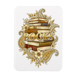 Ímã Livros Arte Leitores Escritores Poetas Bibliófilos