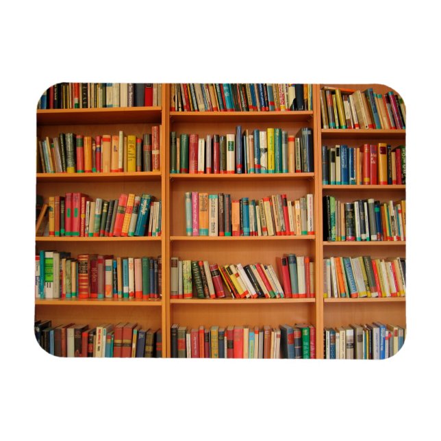Ímã Livros em Segundo Plano (Horizontal)