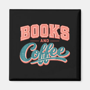 Imã Livros engraçados e amante do café viciado em leit