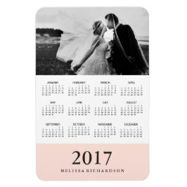 Ímã Lixeira | Calendário de Fotografias Elegante 2017