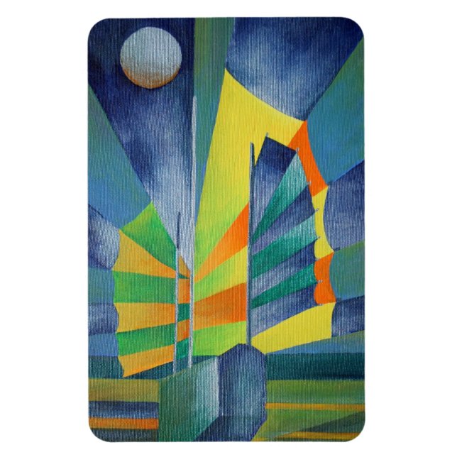 Ímã Lixo À Luz Da Lua De Siltão (Vertical)