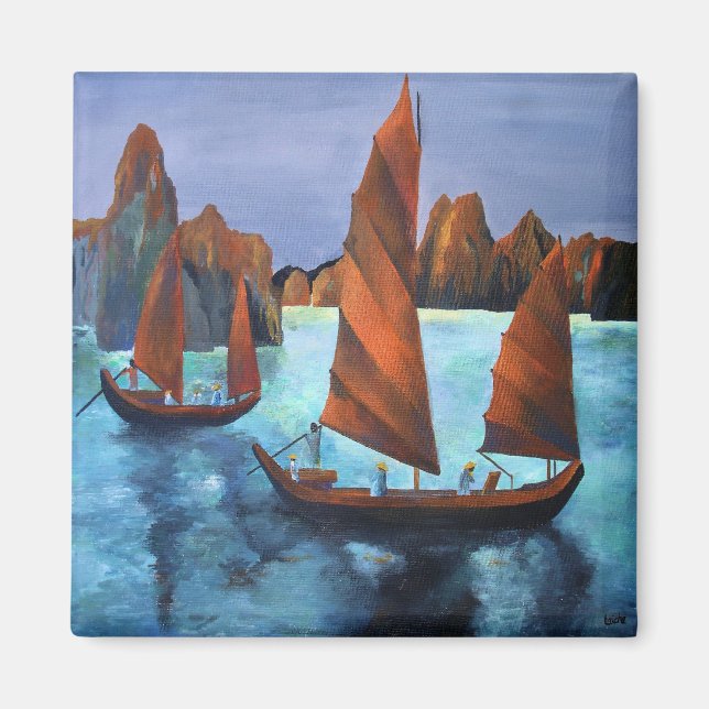 Imã Lixo Na Baía Do Dragão Decrescente (Frente)