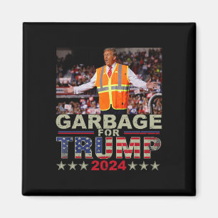Imã Lixo Para Camisetas Trump 2024 - Trump Supporter D