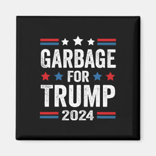 Imã Lixo Para Trump 2024 Trump Supporter