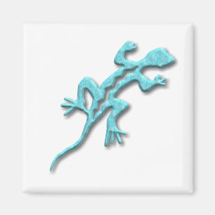 Imã Lizard-Turquoise