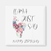 Llama Apenas Diga Parabéns