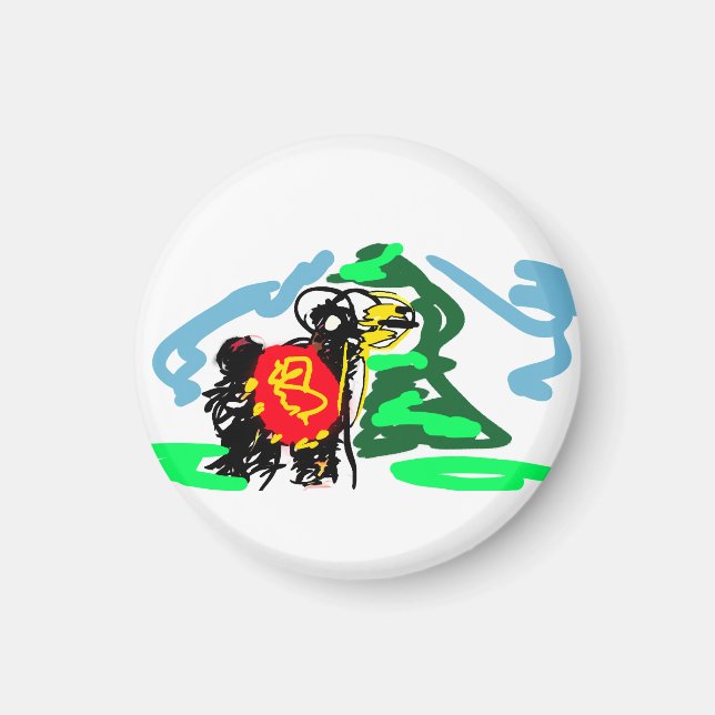 Imã Llama  fun   (Frente)