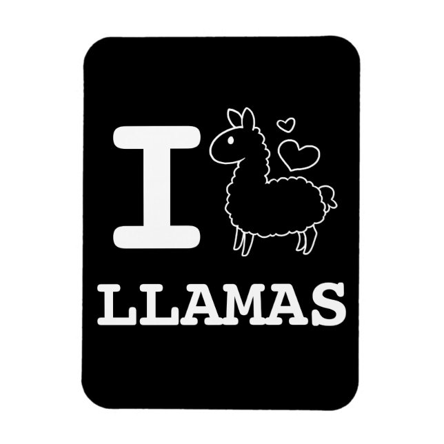 Ímã Llama Llamas (Vertical)