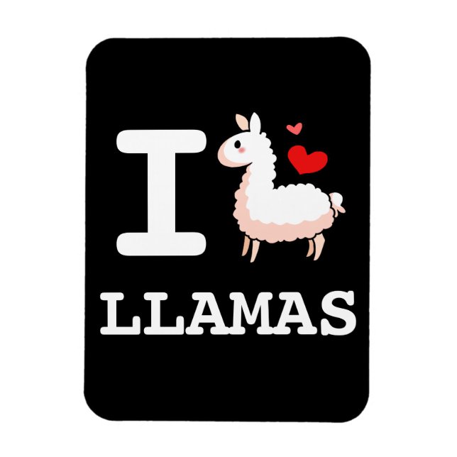 Ímã Llama Llamas (Vertical)