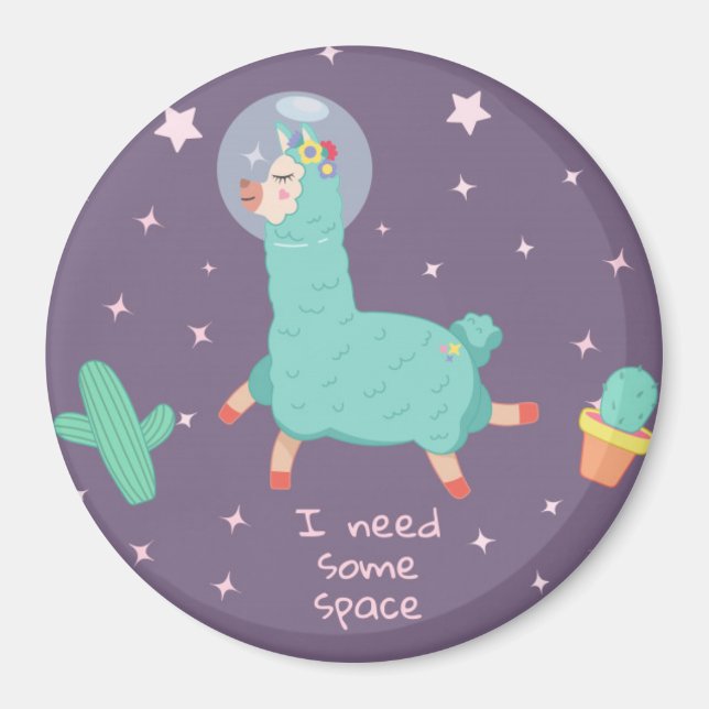 Imã Llama Magnet (Frente)