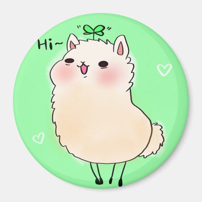 Imã Llama Magnet (Frente)