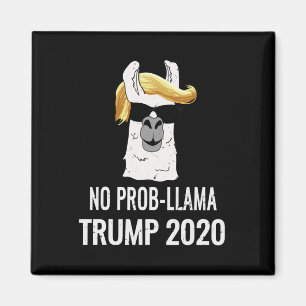 Imã Llama Sem Problema Trump Grande Presidente Present