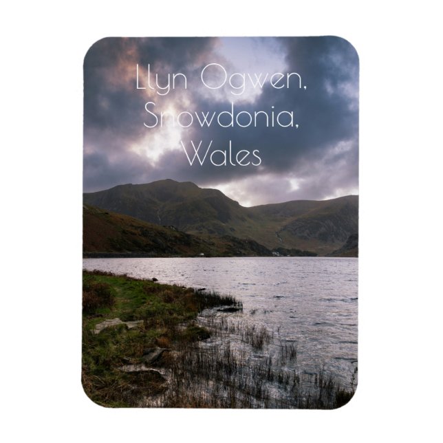Ímã Llyn Ogwen, Snowdonia, Gales (Vertical)