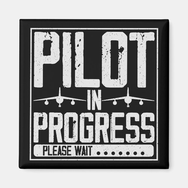 Imã Loading… Pilot Upgrade in Progress Flight School (Frente)