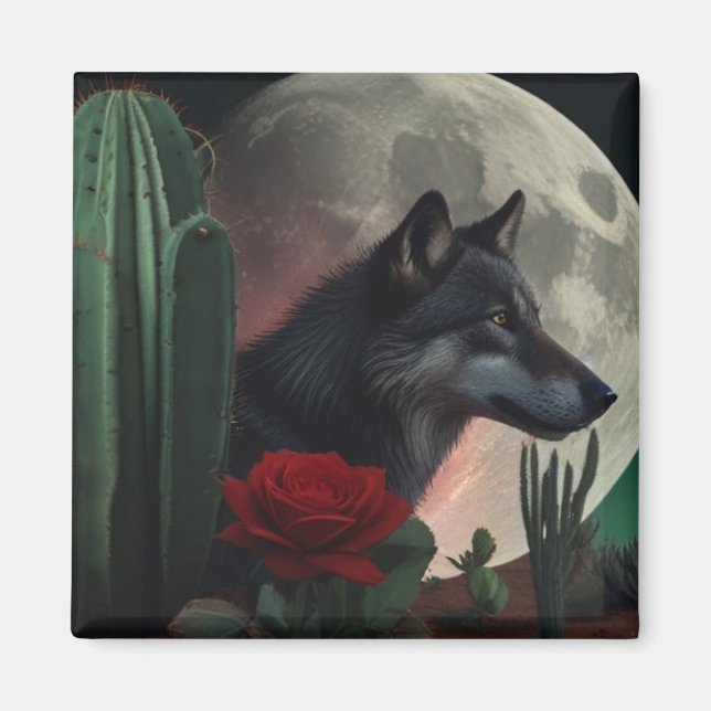 Imã Lobo7: (Frente)