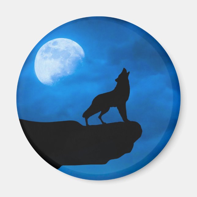 Imã Lobo à Noite (Frente)