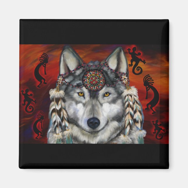 Imã Lobo Cinzento (Frente)