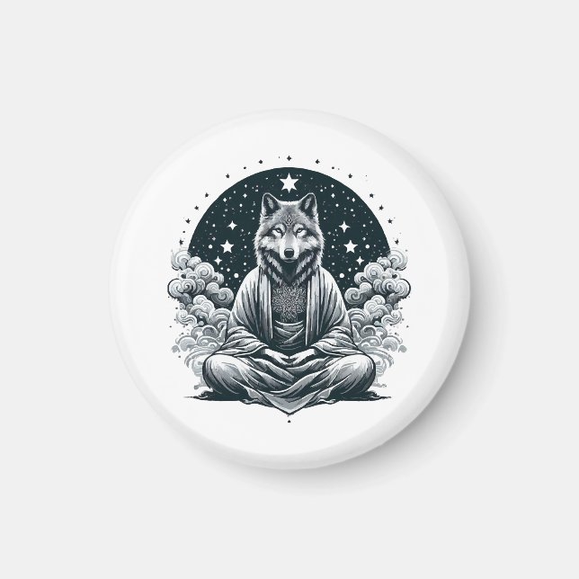 Imã Lobo Consciente (Frente)
