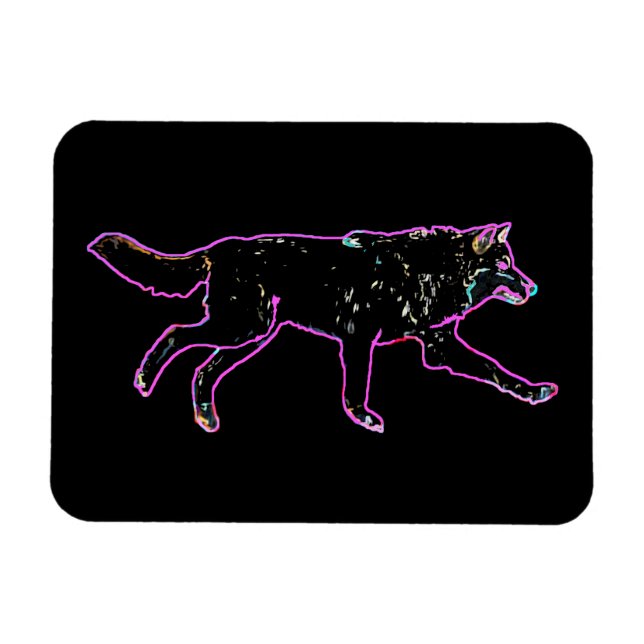 Ímã Lobo Elétrico (Horizontal)