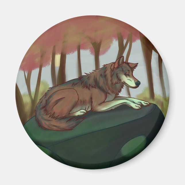 Imã Lobo Europeu (Frente)