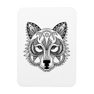 Ímã Lobo inspirado
