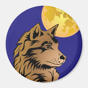 Imã lobo jovem íman sonhado