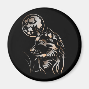 Imã lobo jovem íman sonhado