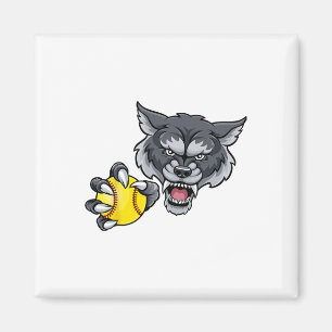 Imã Lobo Lobisomem Softll Ll Animal Mascote