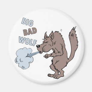 Imã Lobo mau grande