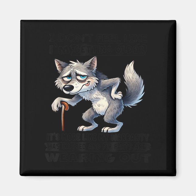 Imã Lobo não sinto que estou envelhecendo  (Frente)