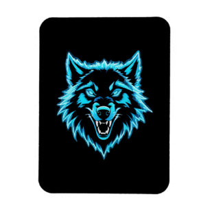 Ímã Lobo Neon