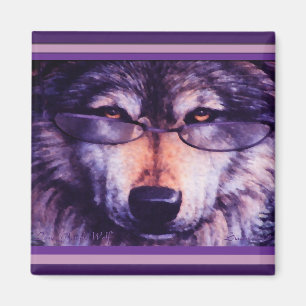 Imã Lobo roxo solitário