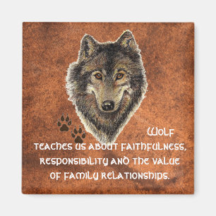 Imã Lobo, Totem animal dos lobos, guia da natureza