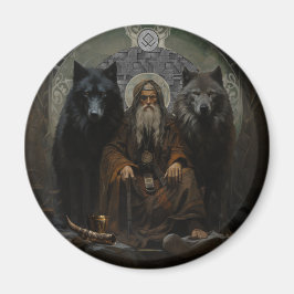Imã Lobos de Odin - Geri & Freki