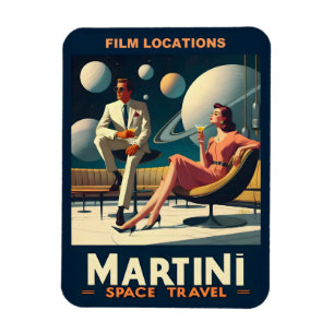 Ímã Locais de filmagem dos pôsteres de viagem espacial