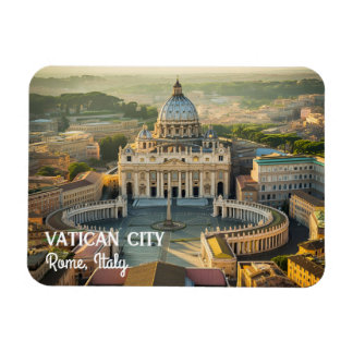 Ímã Locais Tranquilos na Cidade do Vaticano, Itália qu