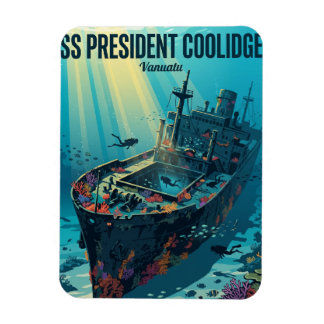 Ímã Local de mergulho no naufrágio do SS President Coo