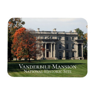 Ímã Local Histórico Nacional de Mansão Vanderbilt, N