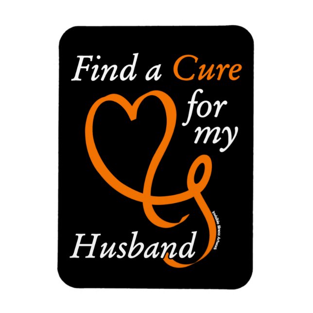 Ímã Localizar uma Cura/Coração/Marido...RSD/CRPS (Vertical)