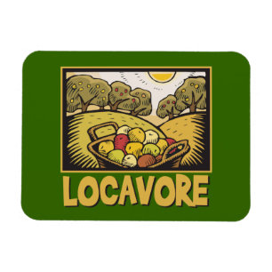 Ímã Locavore Slow Comida