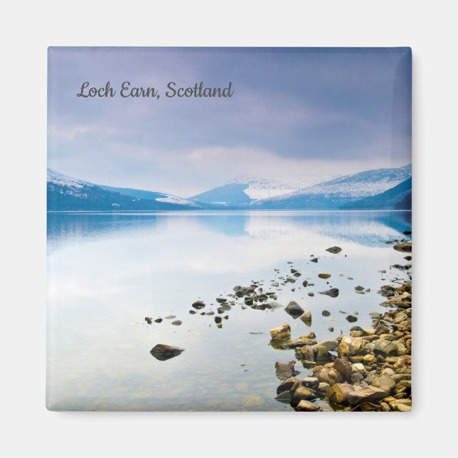Imã Loch Earn, Scotland Magnet (Frente)