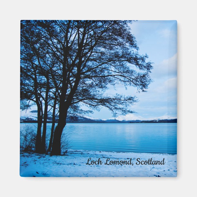 Imã Loch Lomond, Scotland Magnet (Frente)