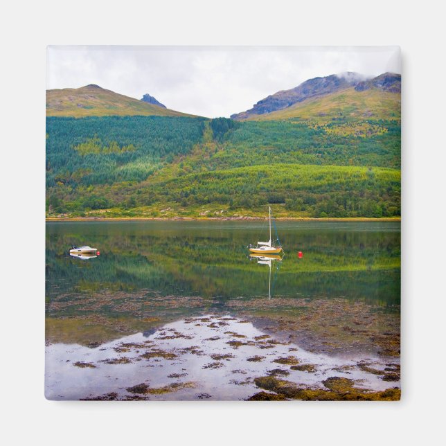 Imã Loch Long, Arrochar, Scotland Magnet (Frente)
